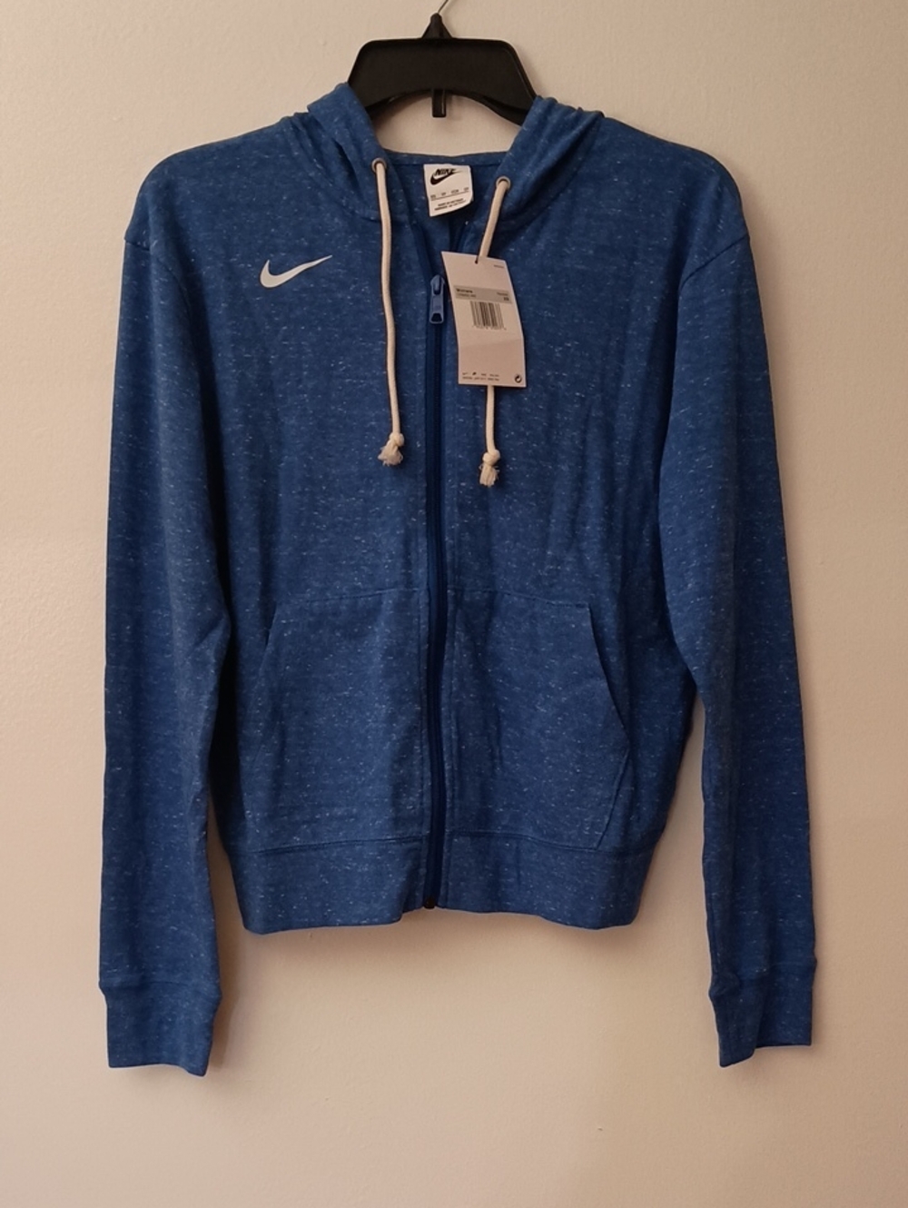 Nike Women’s Blue Full‑Zip Hooded Jacket